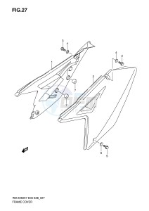 RM-Z250 (E3-E28) drawing FRAME COVER