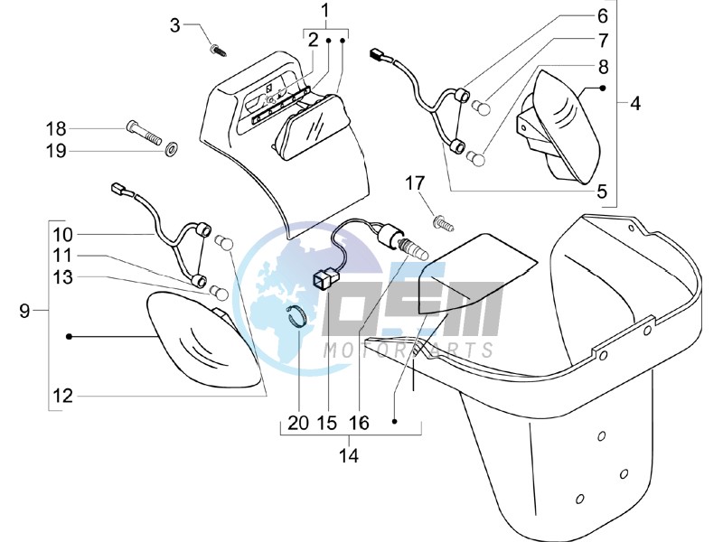 Tail light - Turn signal lamps