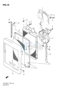 VLR1800 (E2) drawing RADIATOR