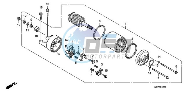 STARTING MOTOR