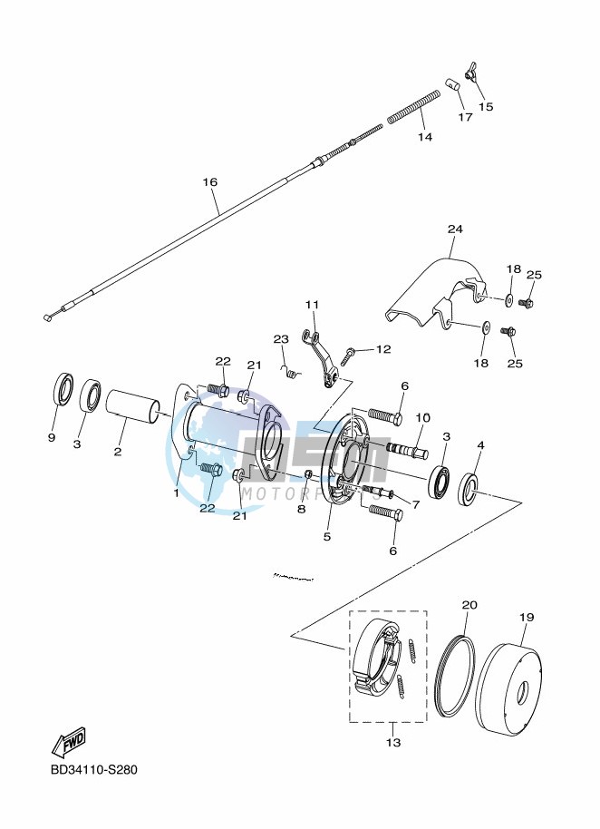 REAR BRAKE