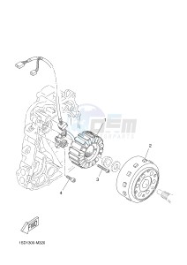 YP400R X-MAX 400 X-MAX 400 (1SD1 1SD1 1SD1) drawing GENERATOR