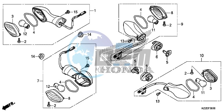 WINKER (CRF250L/ LA)