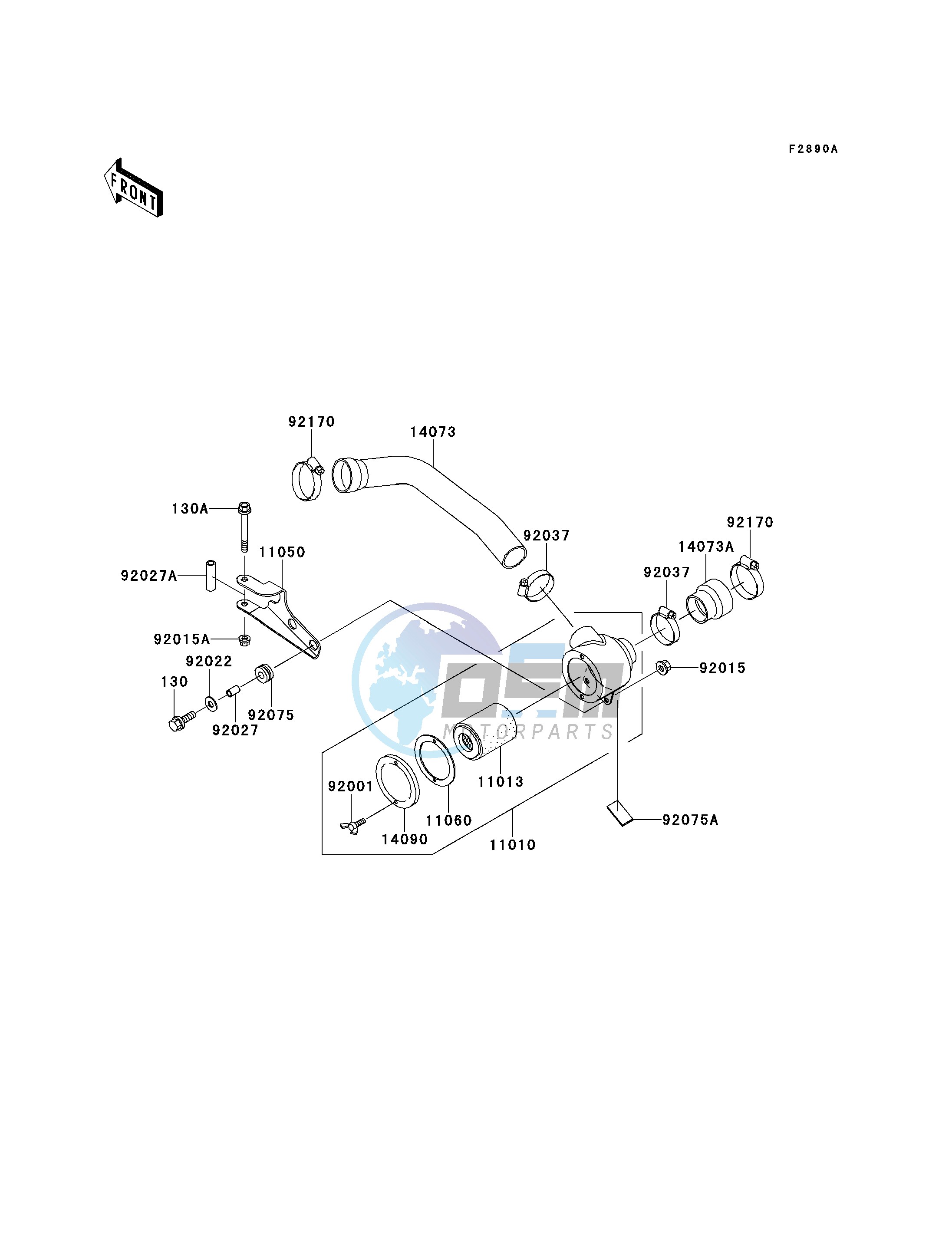 OPTIONAL PARTS-- AIR CLEANER-BEL CON- -