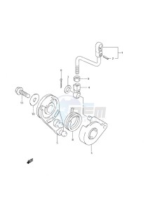 DF 9.9 drawing Throttle Control w/Remote Control