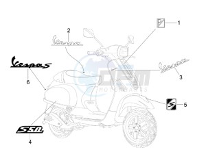 S 50 2T (25 Kmh) B-NL drawing Plates - Emblems