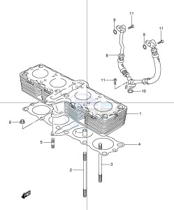 GSF600 (E2) Bandit drawing CYLINDER