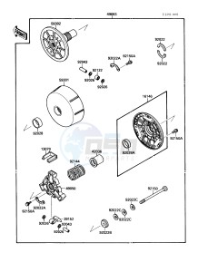 KAF 450 B [MULE 1000] (B1) [MULE 1000] drawing DRIVE CONVERTER