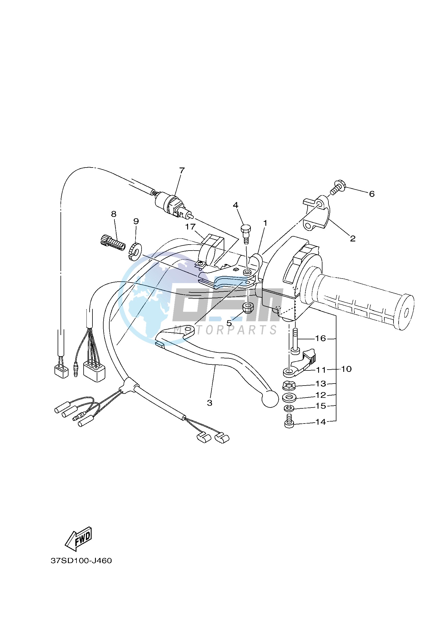 HANDLE SWITCH & LEVER