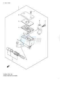 DL 650 V-STROM EU-UK drawing FRONT MASTER CYLINDER