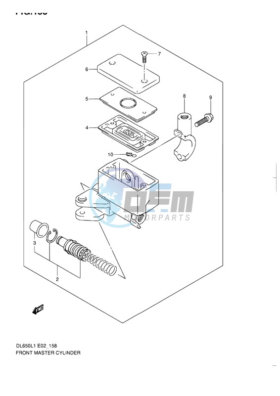 FRONT MASTER CYLINDER