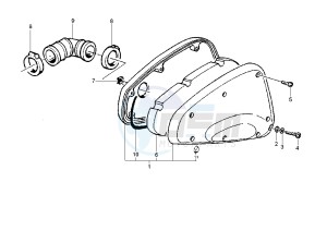 Liberty 50 drawing Air Cleaner