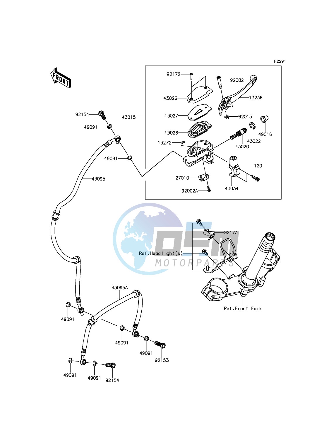 Front Master Cylinder