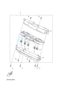 YP400R X-MAX 400 (1SD4 1SD4 1SD4) drawing METER