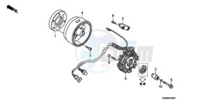 TRX250XA Australia - (U) drawing GENERATOR