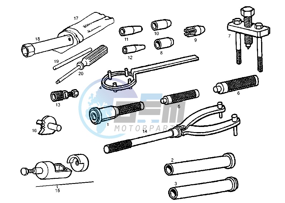 WORKSHOP SERVICE TOOLS