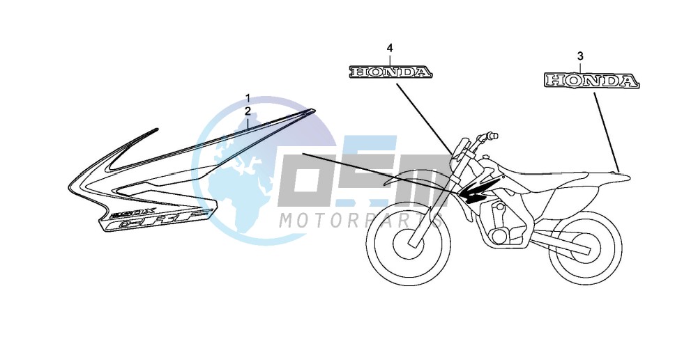 MARK (CRF250X8)