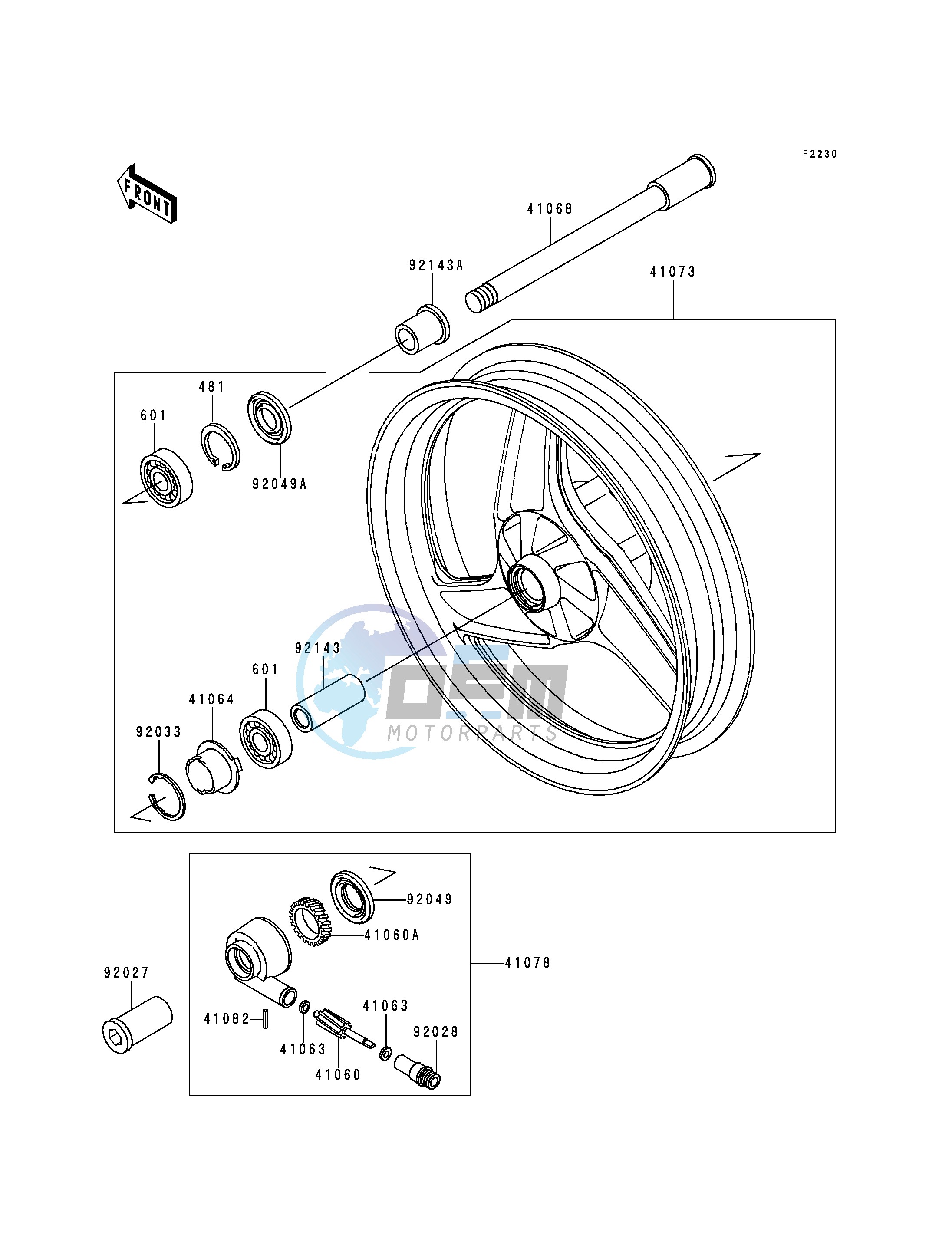 FRONT WHEEL