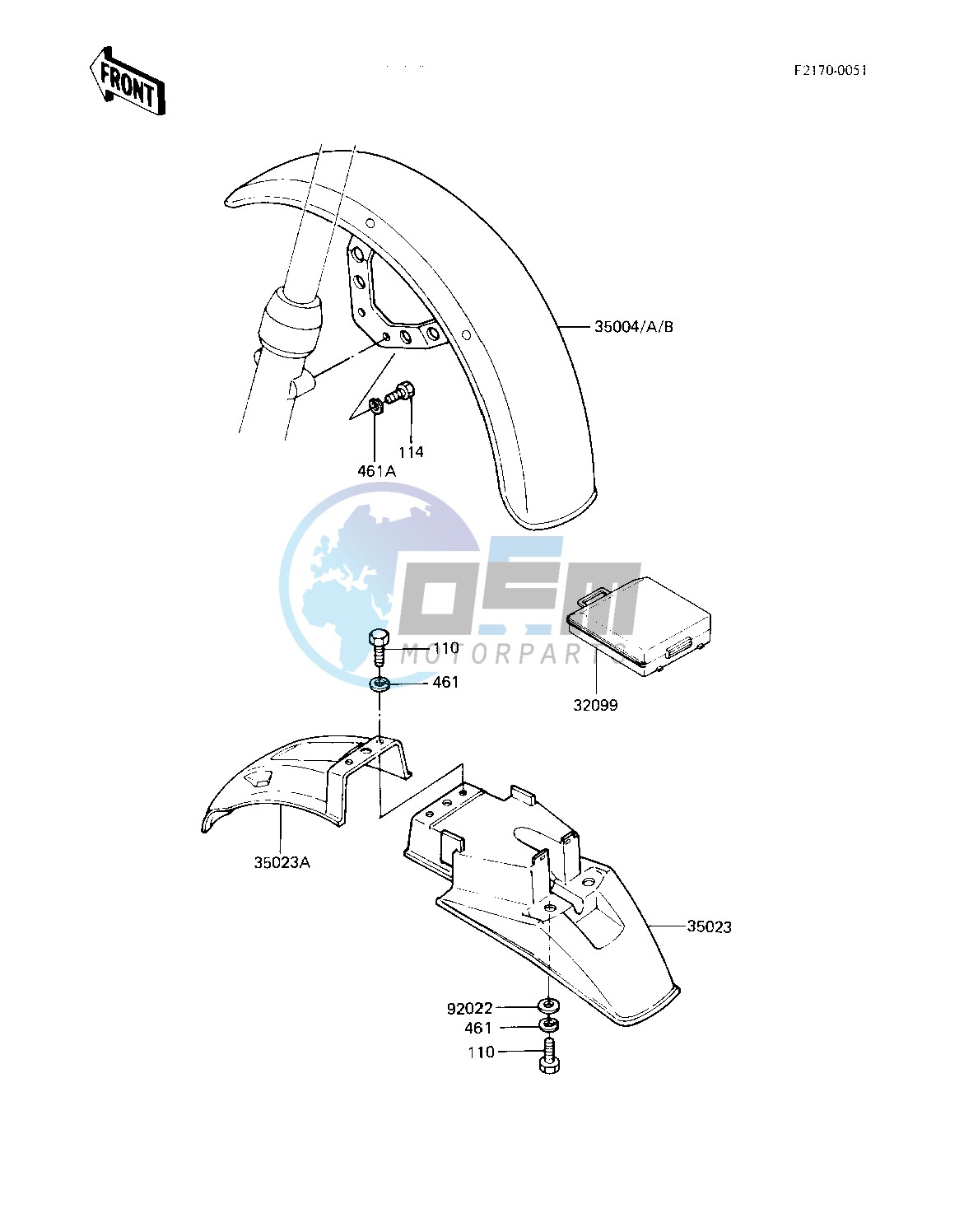 FENDERS -- 82-83 A3_A4- -