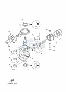 T25LA-2009 drawing CRANKSHAFT--PISTON