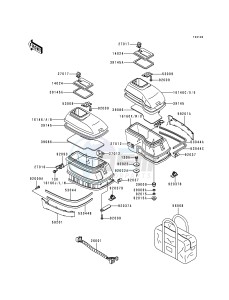 ZG 1200 B [VOYAGER XII] (B10-B14) [VOYAGER XII] drawing ACCESSORY -- SIDE BACK- -