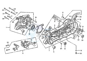 PASSING 125 drawing CRANKCASE