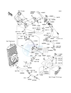 VN 2000 H [VULCAN 2000 CLASSIC] (8F-9F) 0H9F drawing WATER PIPE