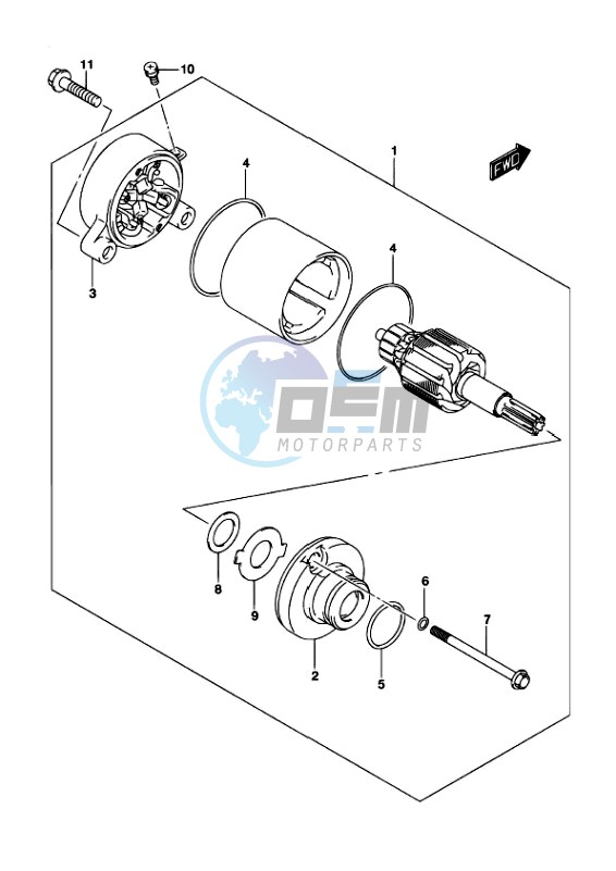 STARTING MOTOR