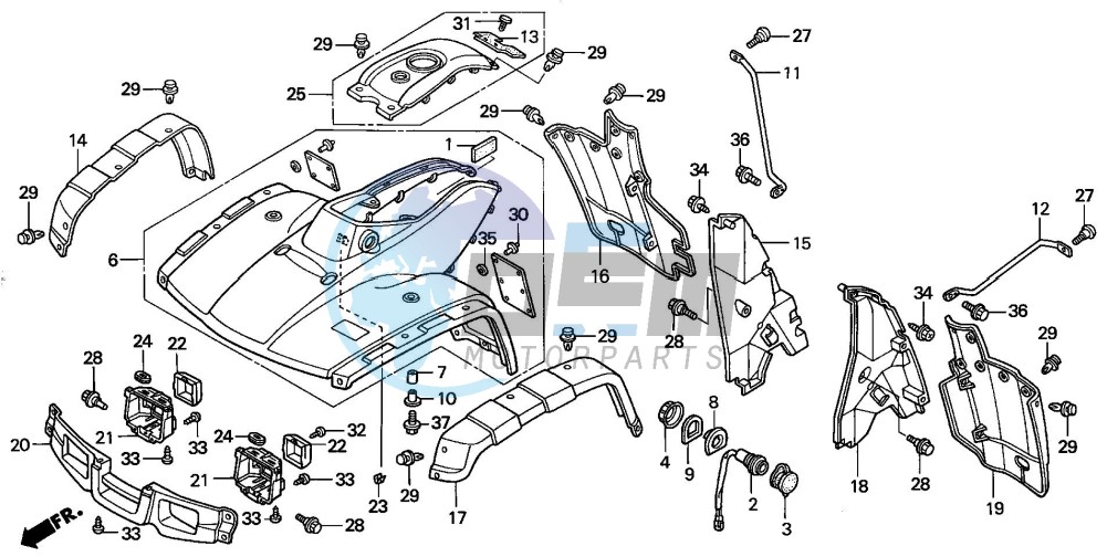 FRONT FENDER