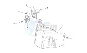 Scarabeo 50 2t (eng. Minarelli) drawing Central body III - f.brd - hng.c