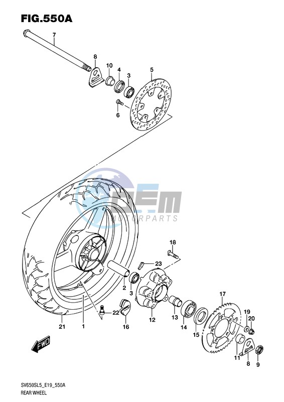 REAR WHEEL