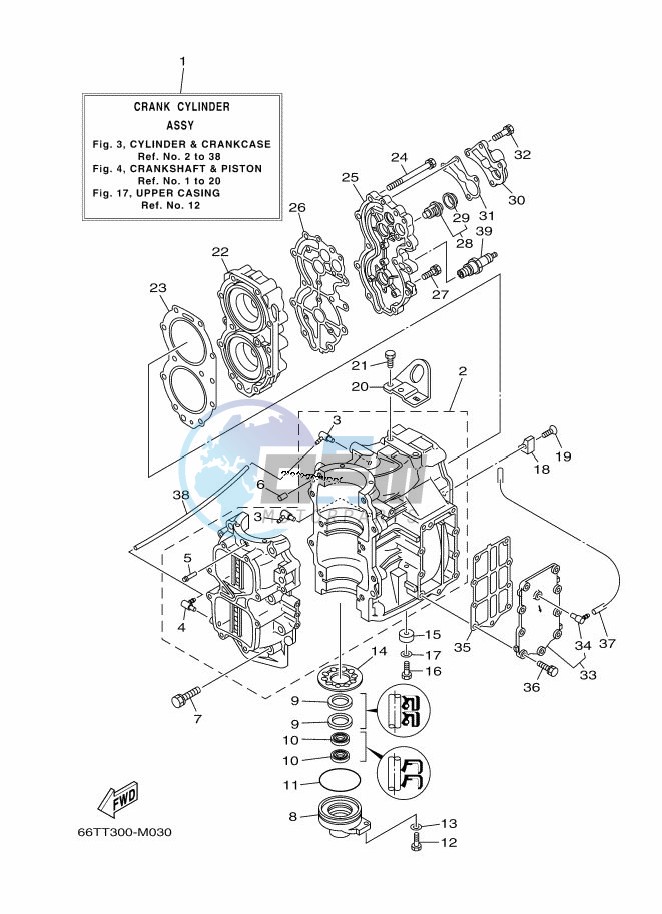 CYLINDER--CRANKCASE