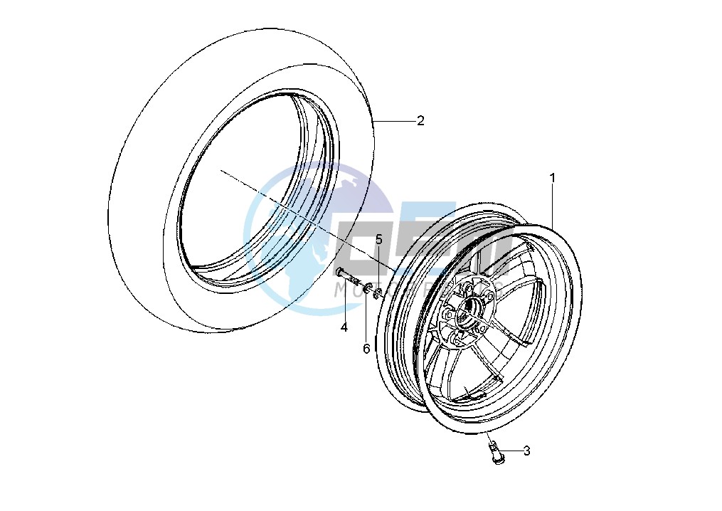 Front wheel