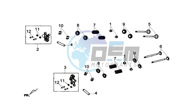 IN-EX. VALVE ROCKER ARM