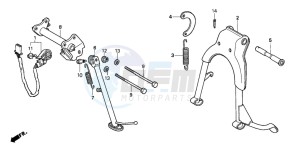 CB250 TWO FIFTY drawing STAND