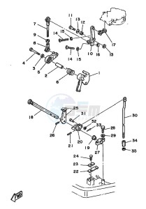 50D drawing THROTTLE-CONTROL