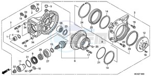 GL1800A Korea - (KO) drawing FINAL DRIVEN GEAR