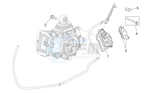 Norge 1200 IE 1200 drawing Rear brake caliper