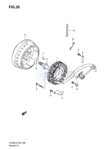 VL800C INTRUDER EU drawing MAGNETO