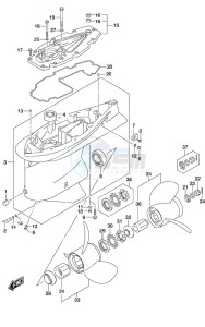 DF 350A drawing Gear Case