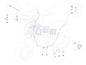 fly 50 4t 2v drawing Main cable harness