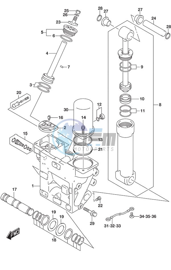 Trim Cylinder