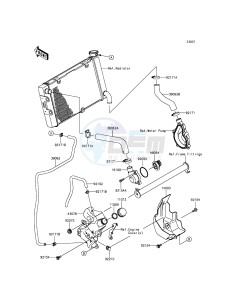 VULCAN_S EN650AFF XX (EU ME A(FRICA) drawing Water Pipe