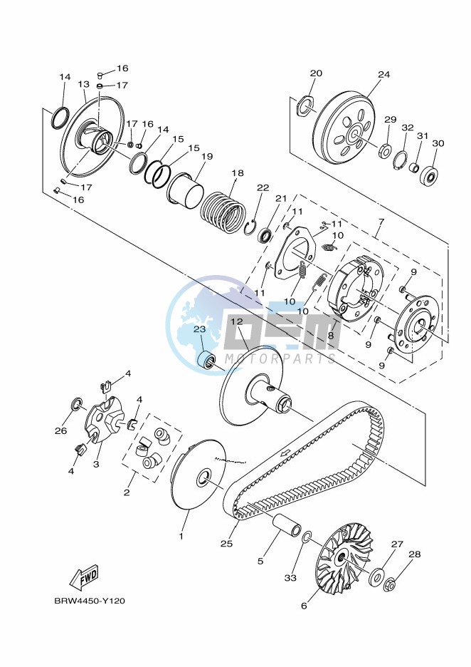 CRANKCASE COVER 1