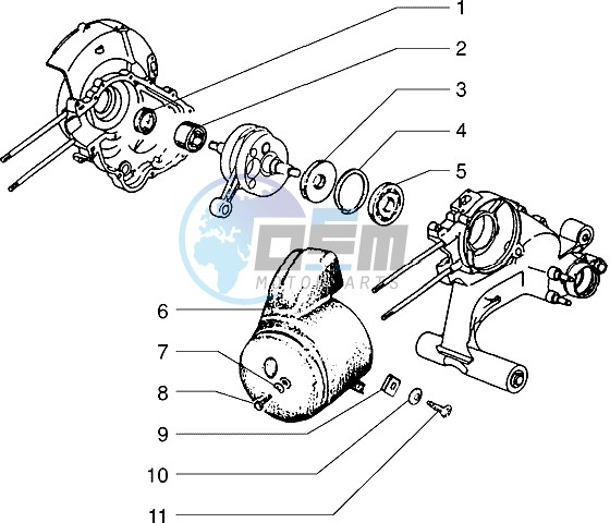 Cooling-hood-main bearings