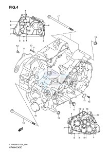 LT-F400 (P24) drawing CRANKCASE