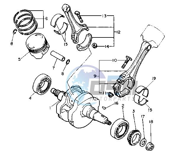 CRANKSHAFT PISTON