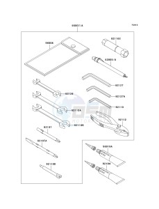 VN 1500 E [VULCAN 1500 CLASSIC] (E2-E6) [VULCAN 1500 CLASSIC] drawing OWNERS TOOLS