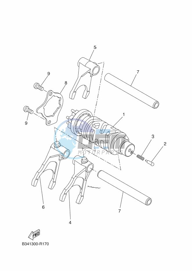 SHIFT CAM & FORK