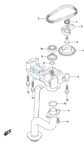 DF 300AP drawing Oil Pump